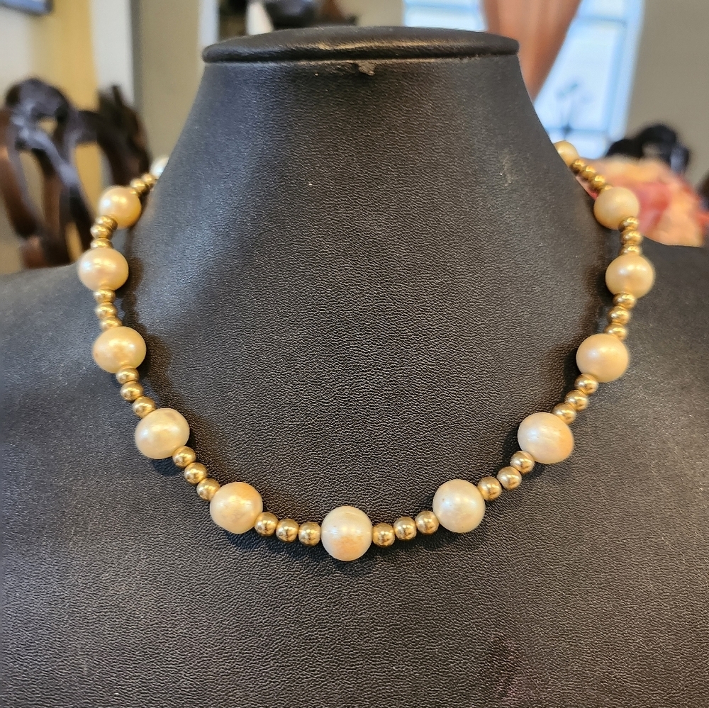 Jimmy Quiroga 925 sterling Silver necklace with pearls